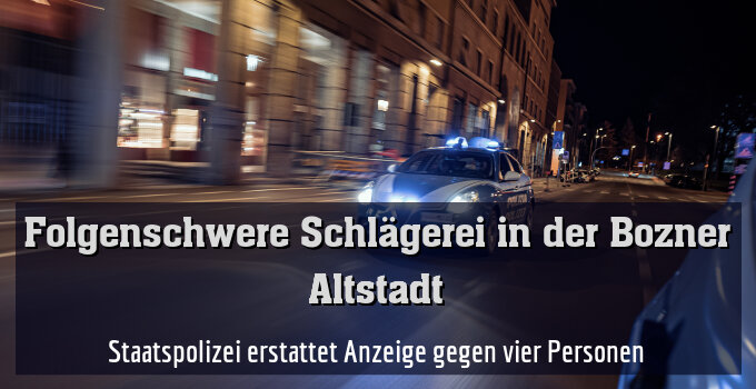 Staatspolizei erstattet Anzeige gegen vier Personen