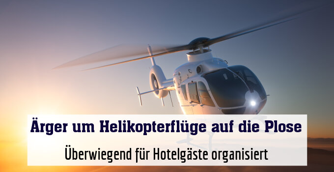 Überwiegend für Hotelgäste organisiert